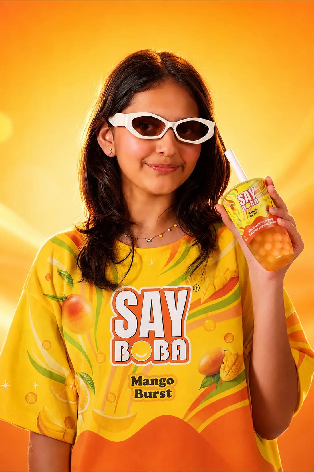 Say Boba in hand